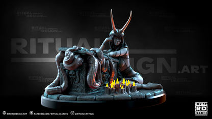 Kestra Statue 3D-Printed Kit