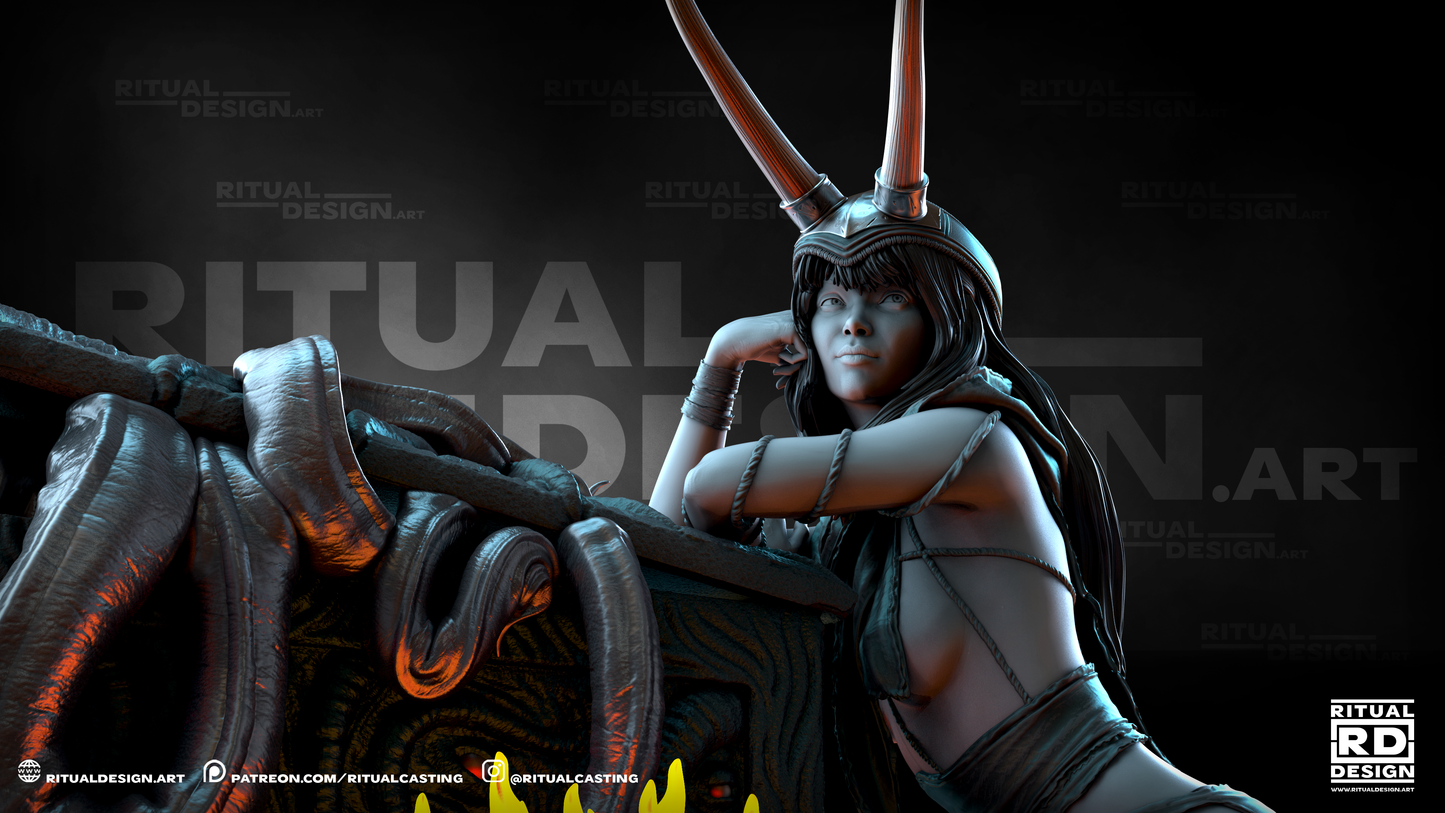 Kestra Statue 3D-Printed Kit