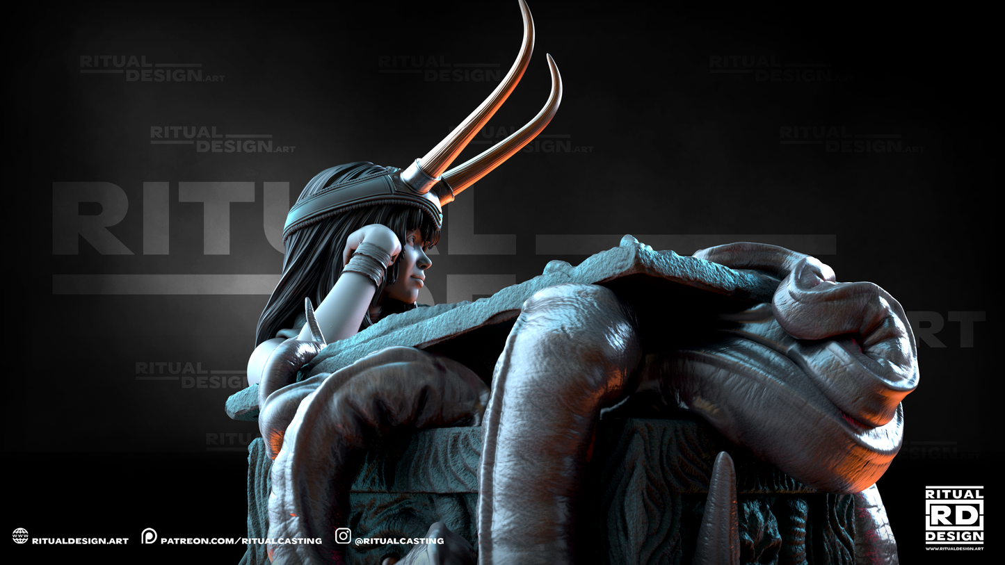 Kestra Statue 3D-Printed Kit