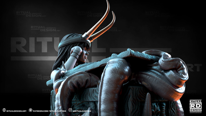 Kestra Statue 3D-Printed Kit