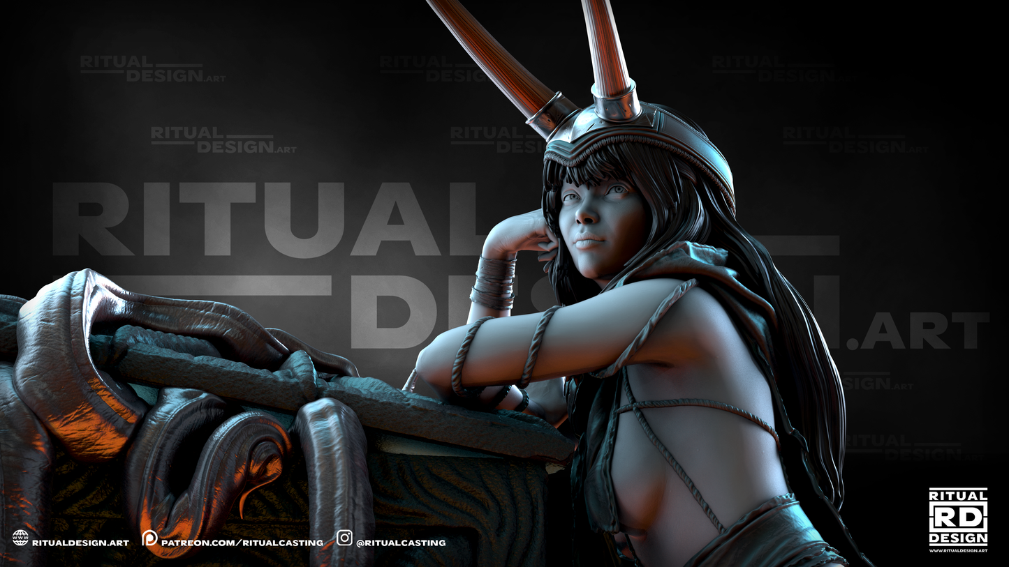 Kestra Statue 3D-Printed Kit