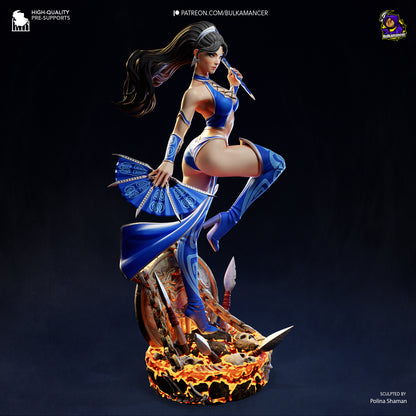 Kitana Statue 3D-Printed Kit