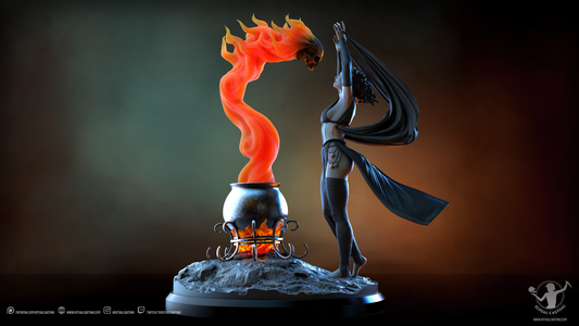 Lyra Statue