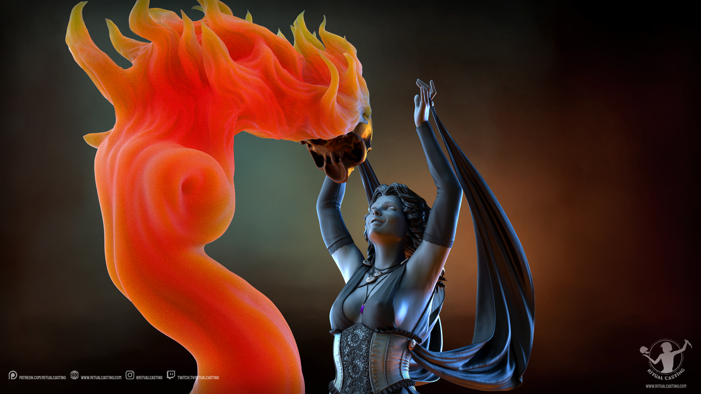 Lyra Statue