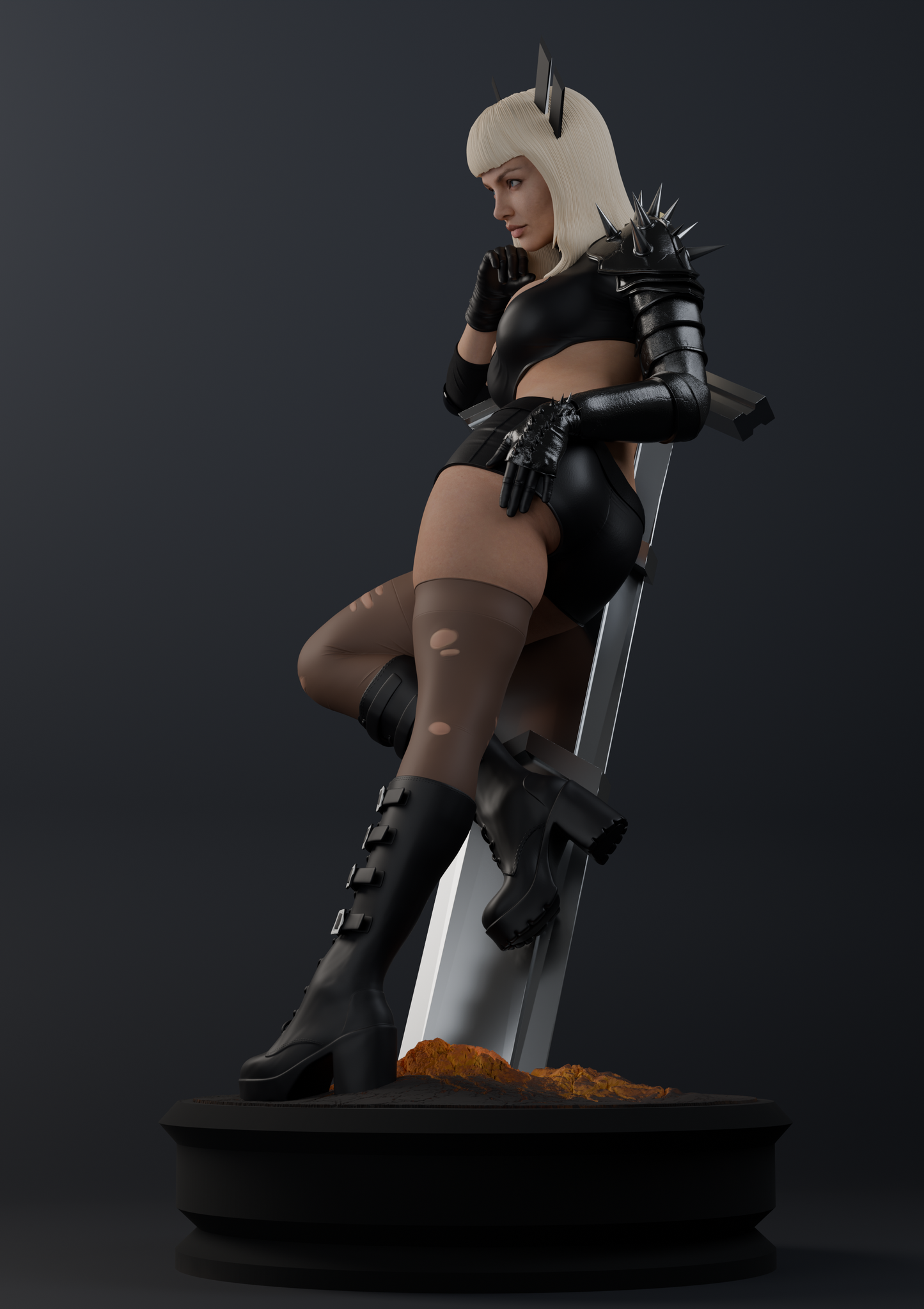 Magik Statue 3D-Printed Kit
