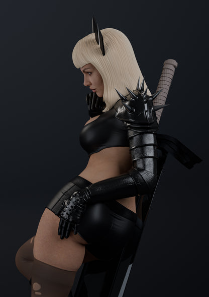 Magik Statue 3D-Printed Kit