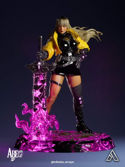 Magik Cyberpunk Statue 3D-Printed Kit