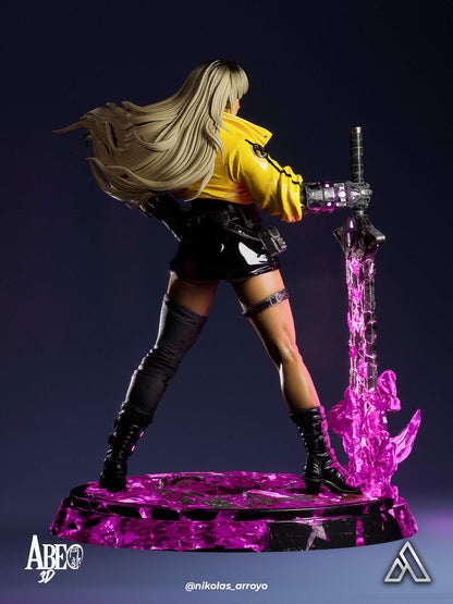 Magik Cyberpunk Statue 3D-Printed Kit