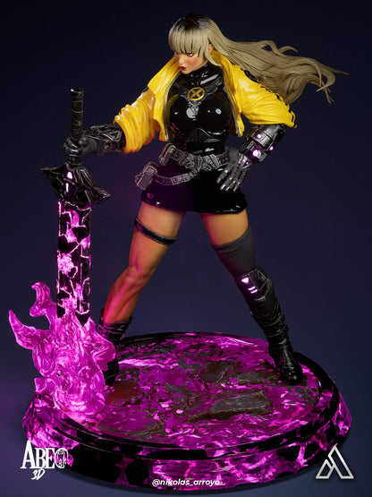 Magik Cyberpunk Statue 3D-Printed Kit