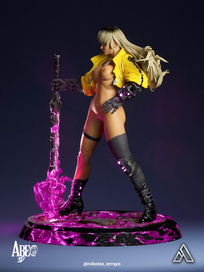 Magik Cyberpunk Statue 3D-Printed Kit