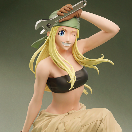 Winry Rockbell Statue