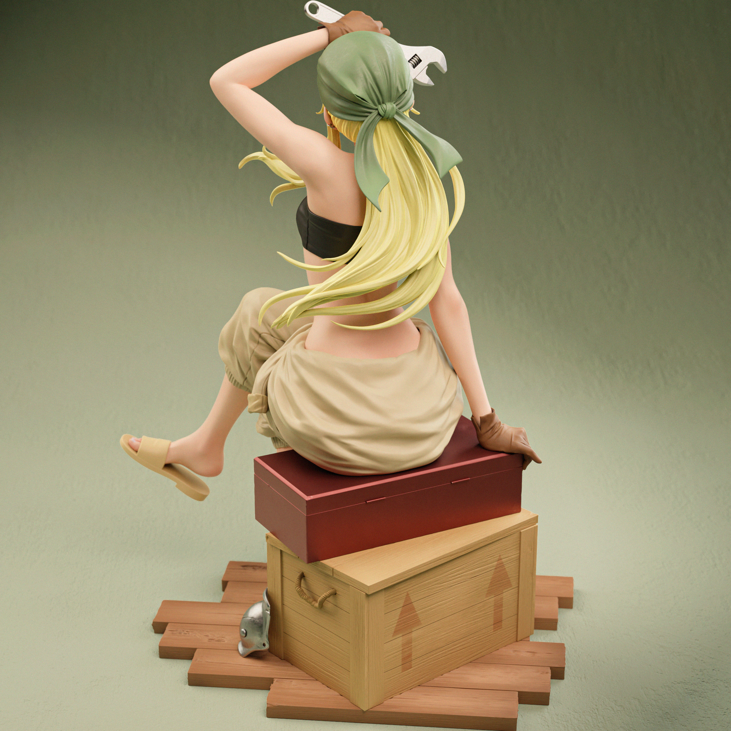 Winry Rockbell Statue