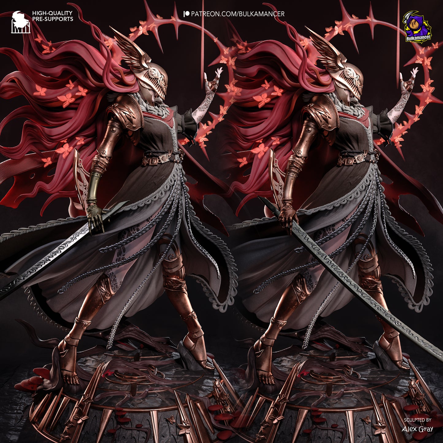 Malenia (Elder Ring) Statue