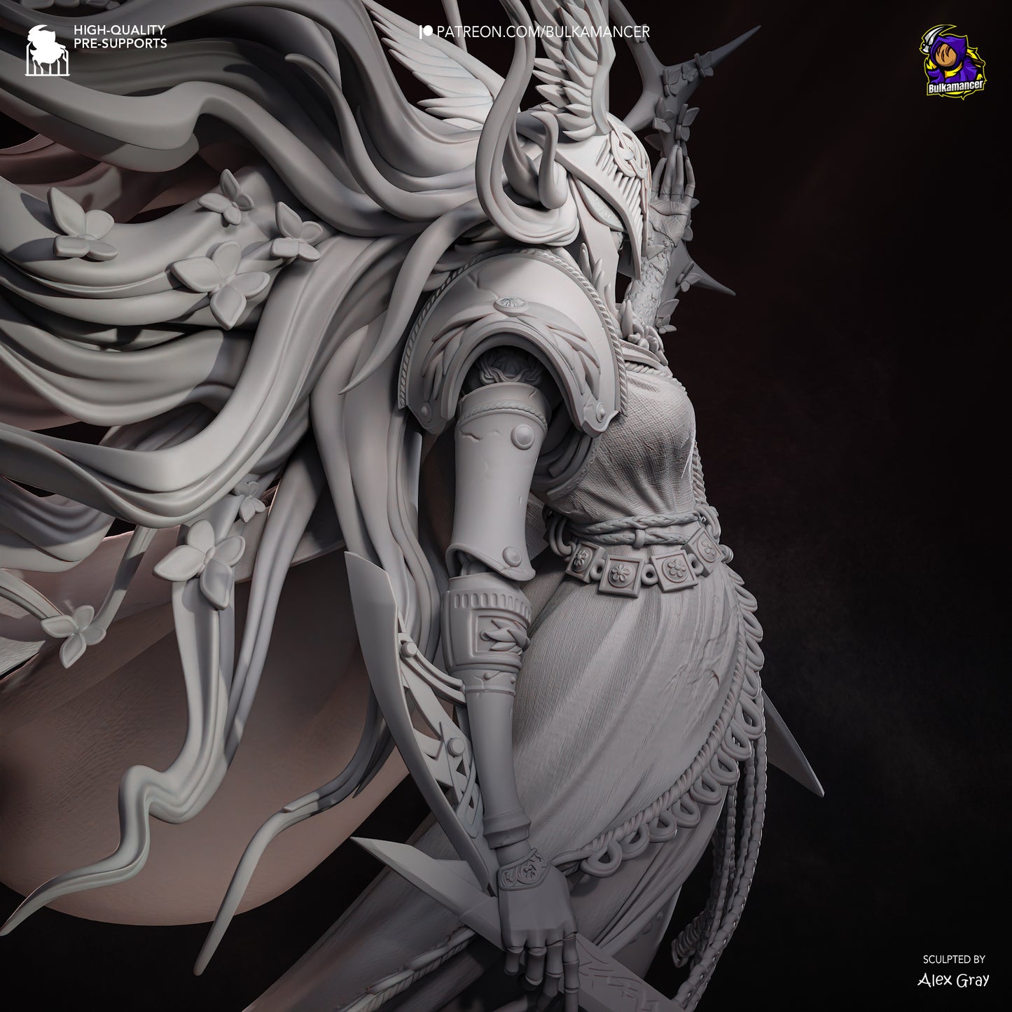 Malenia (Elder Ring) Statue