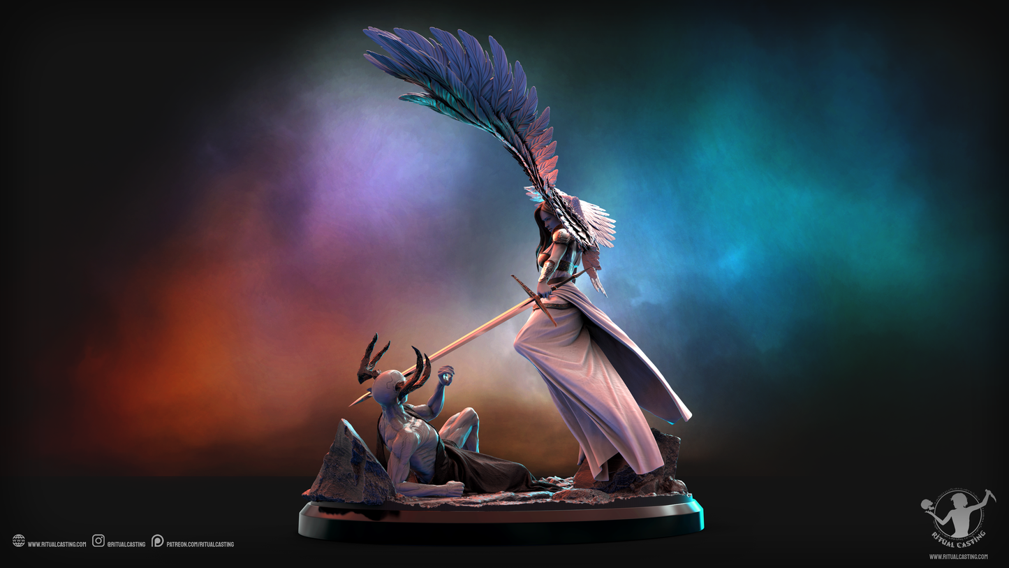 Judgement: Angelic Mary Statue