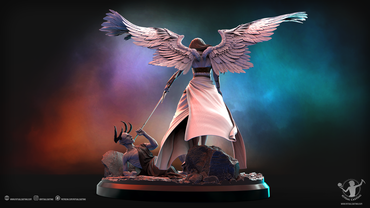Judgement: Angelic Mary Statue