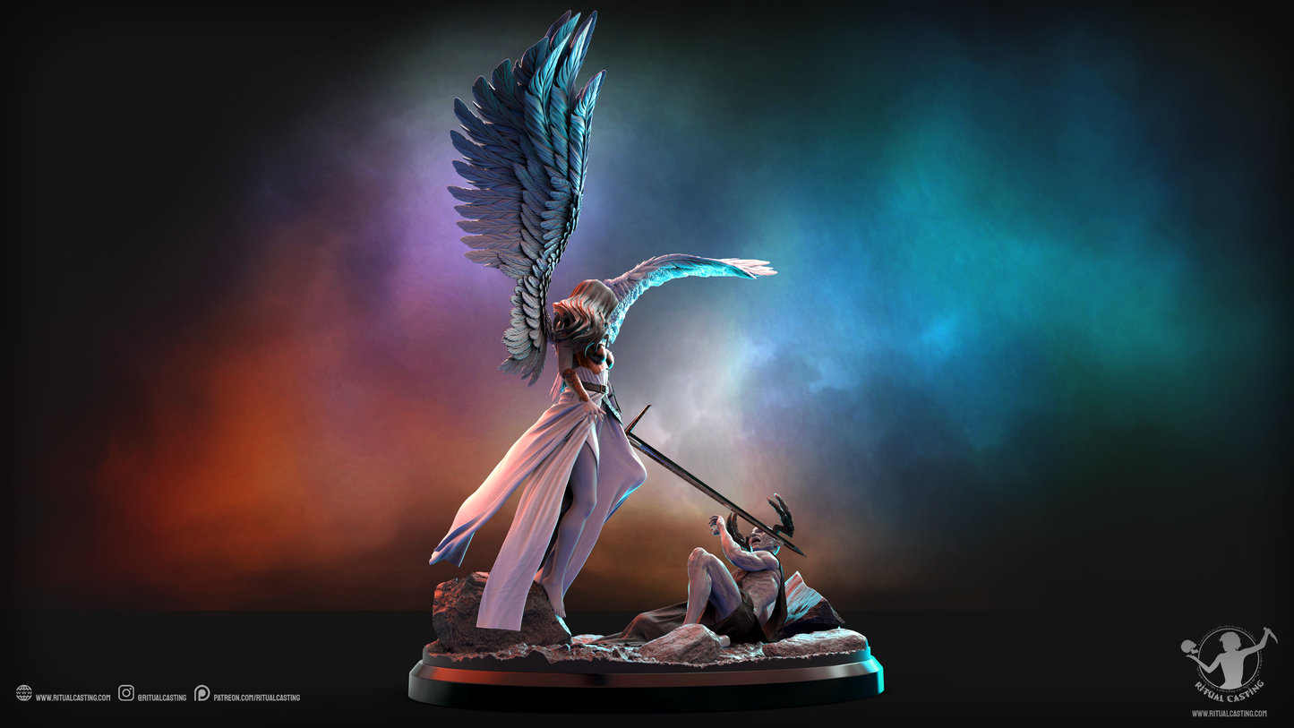 Judgement: Angelic Mary Statue