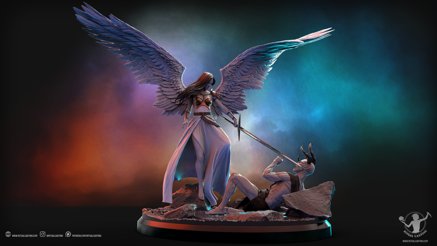 Judgement: Angelic Mary Statue