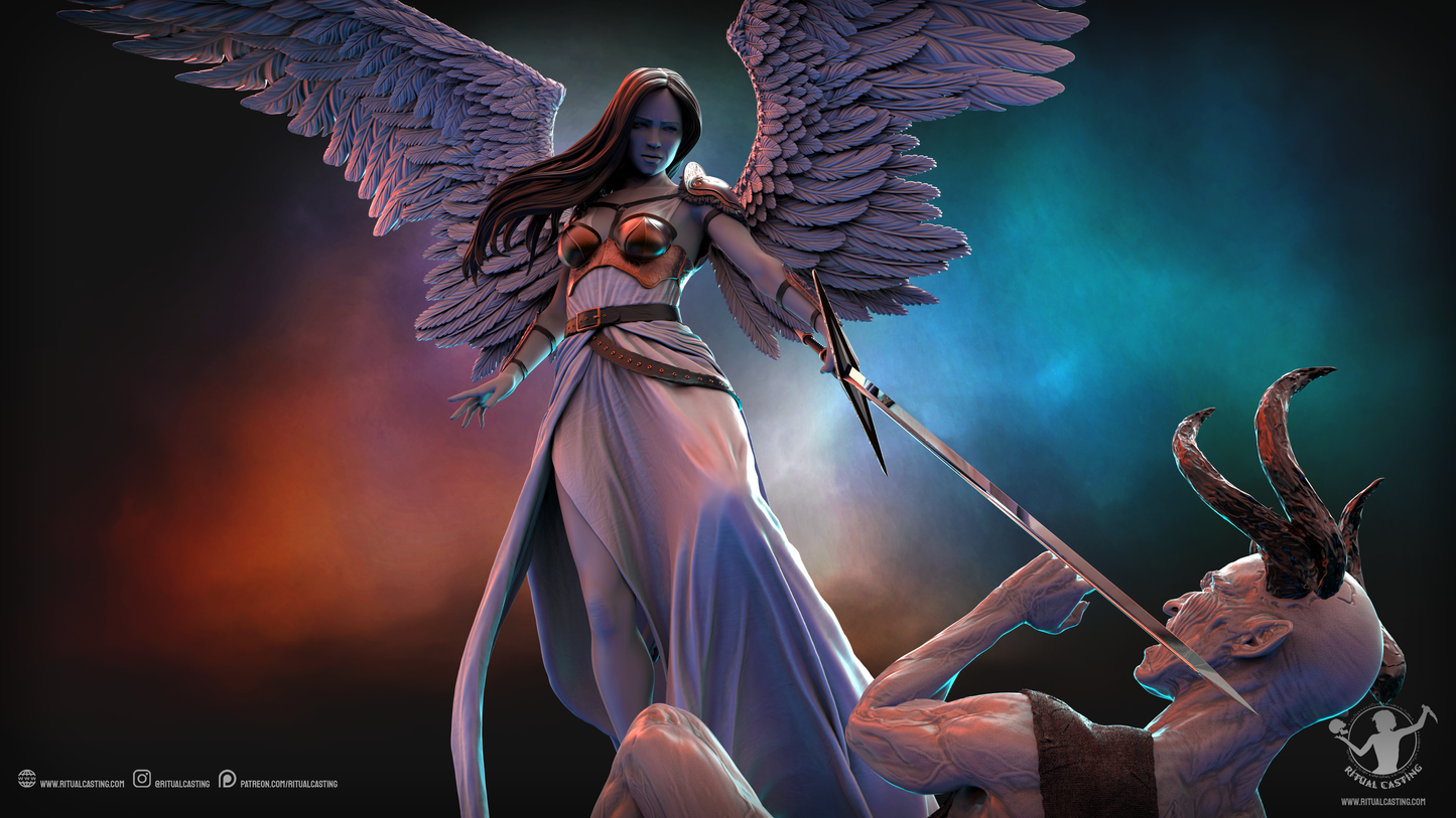 Judgement: Angelic Mary Statue