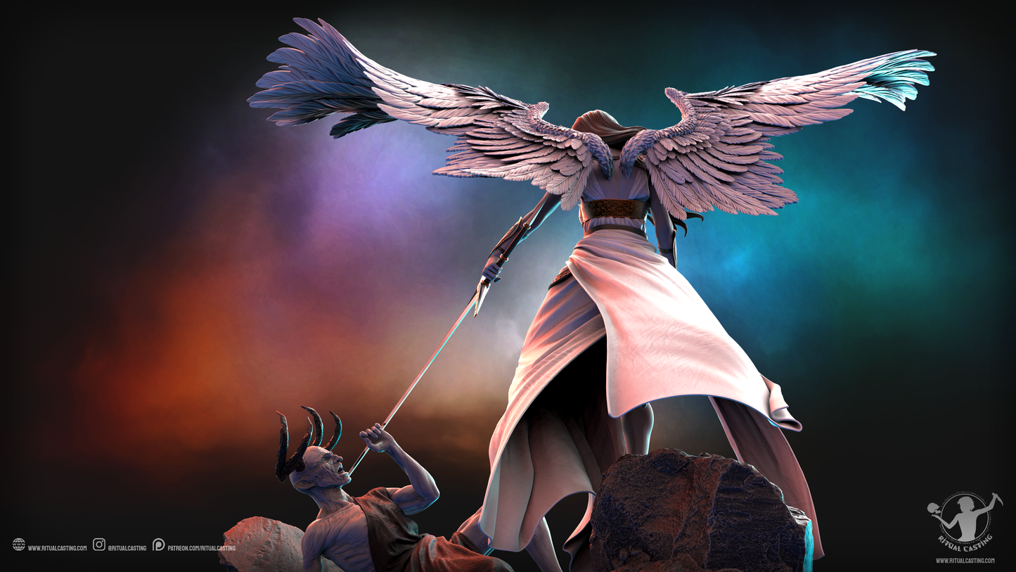 Judgement: Angelic Mary Statue