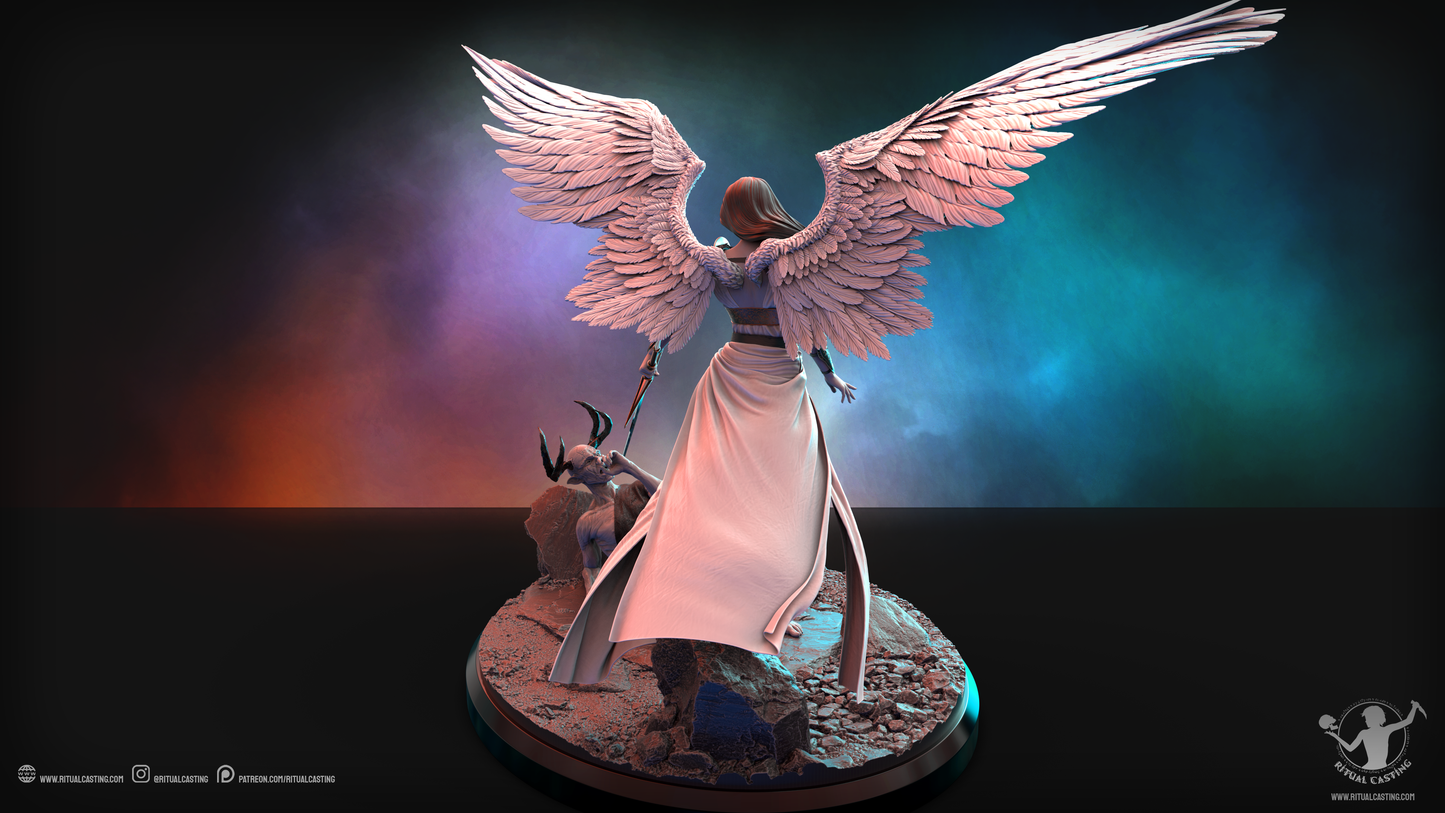 Judgement: Angelic Mary Statue