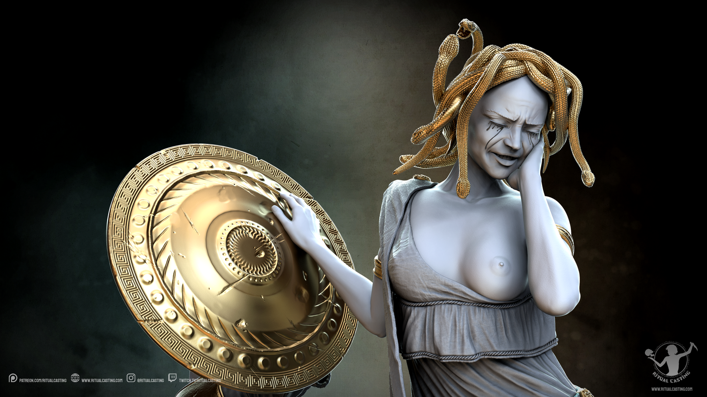 Medusa Statue