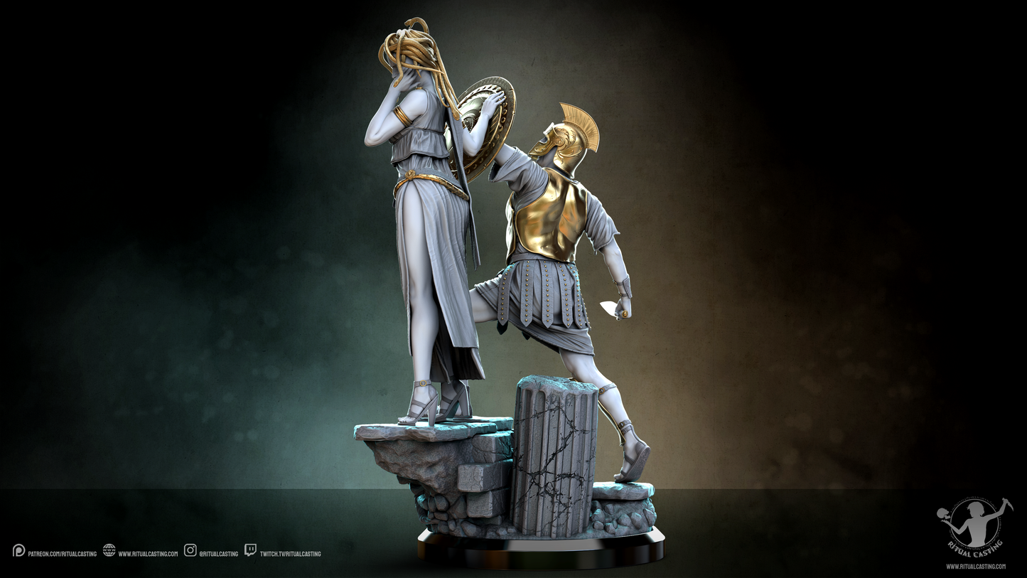 Medusa Statue