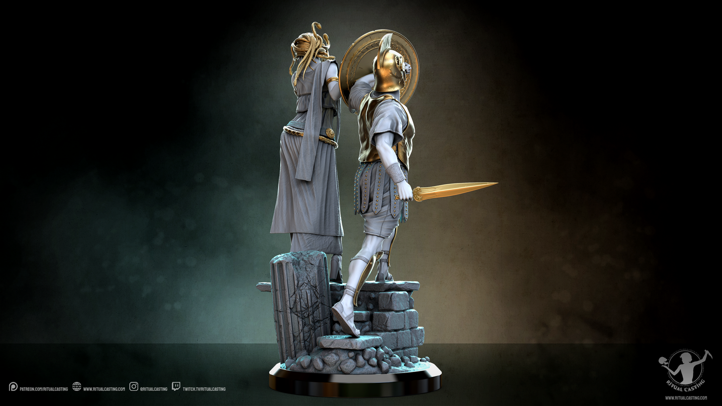 Medusa Statue