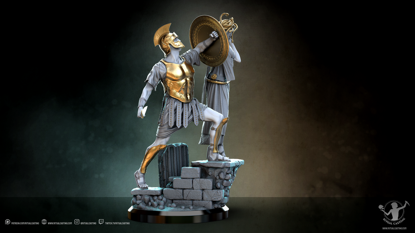 Medusa Statue