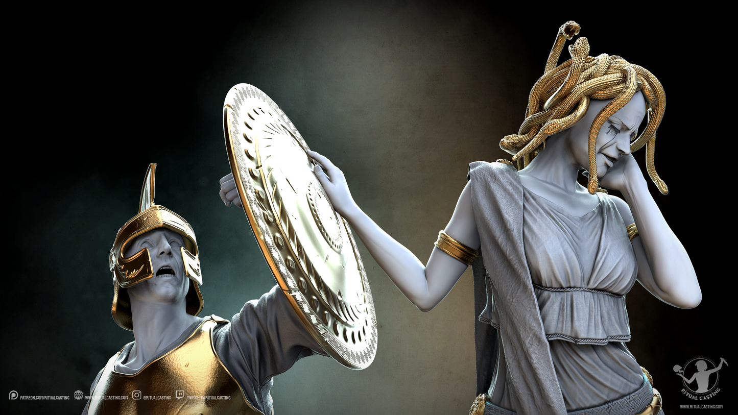 Medusa Statue
