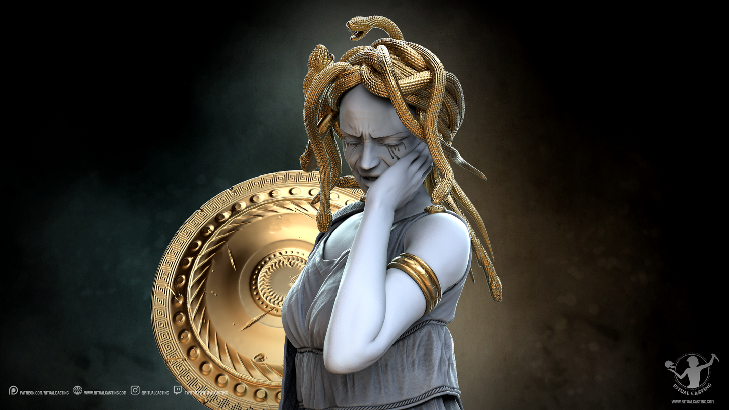 Medusa Statue