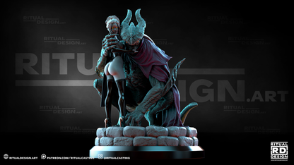 Miah And Korg Statue