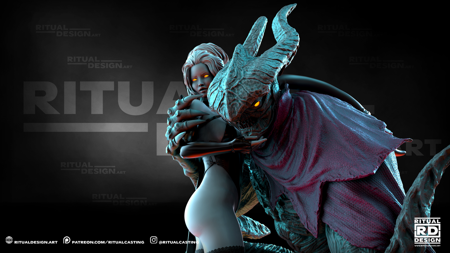 Miah And Korg Statue