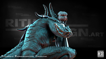 Miah And Korg Statue