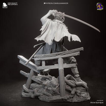 Miyamoto Musashi Statue 3D-Printed Kit
