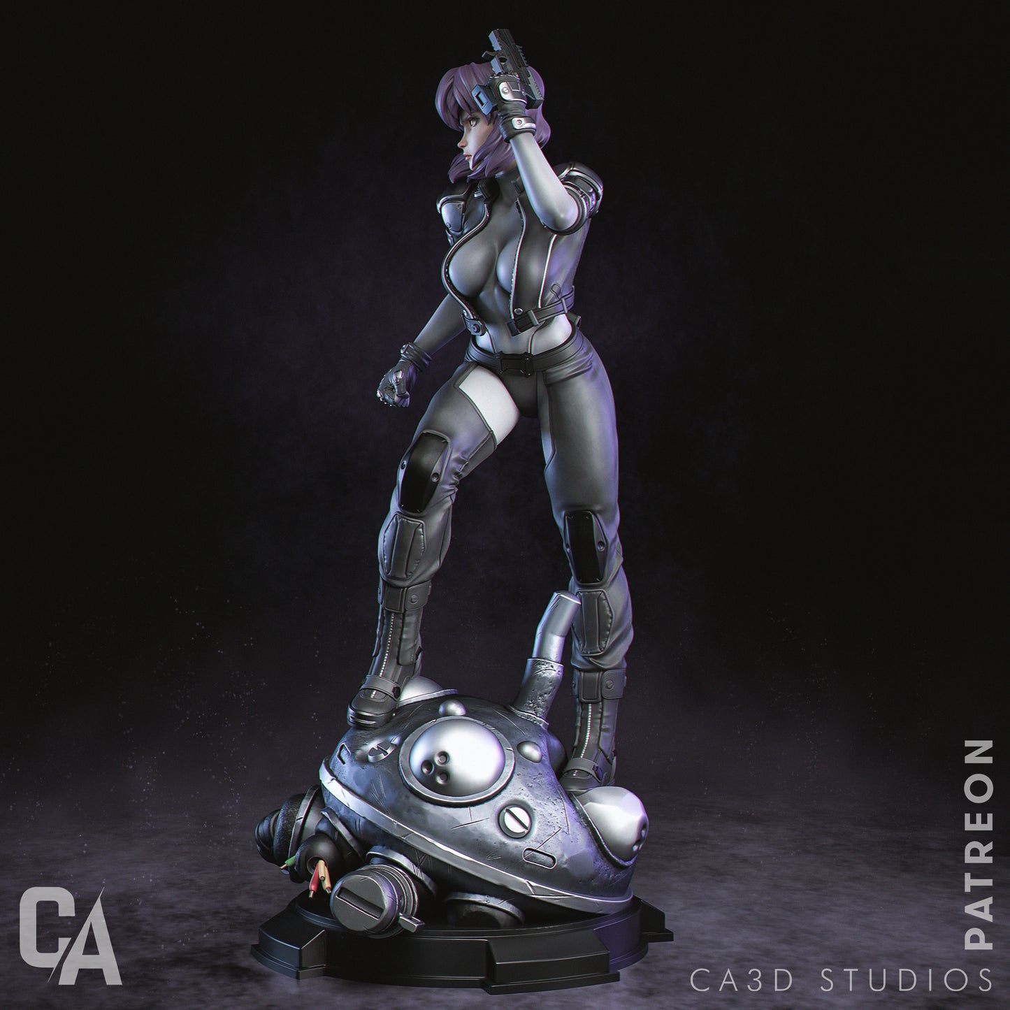 Motoko Kusanagi Statue