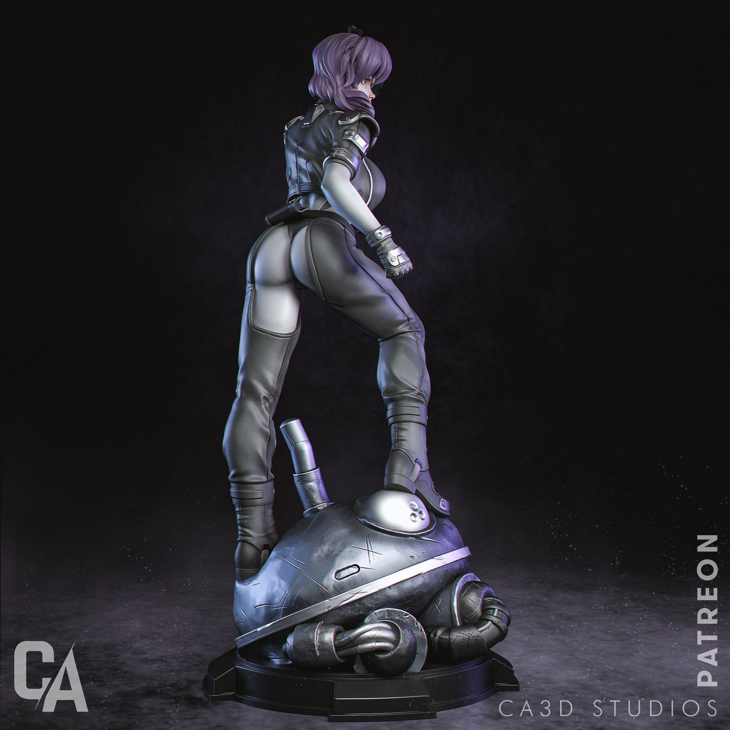 Motoko Kusanagi Statue