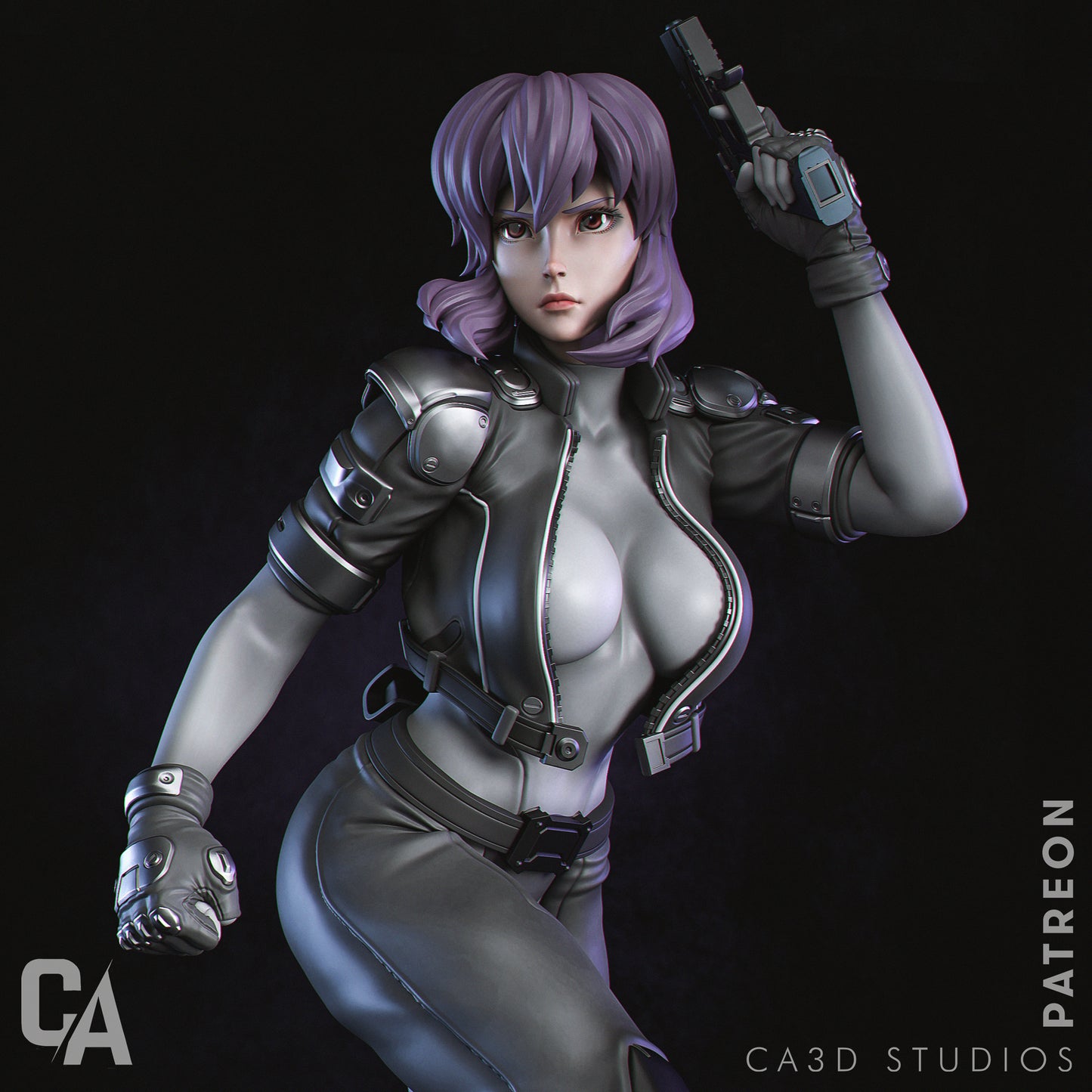 Motoko Kusanagi Statue