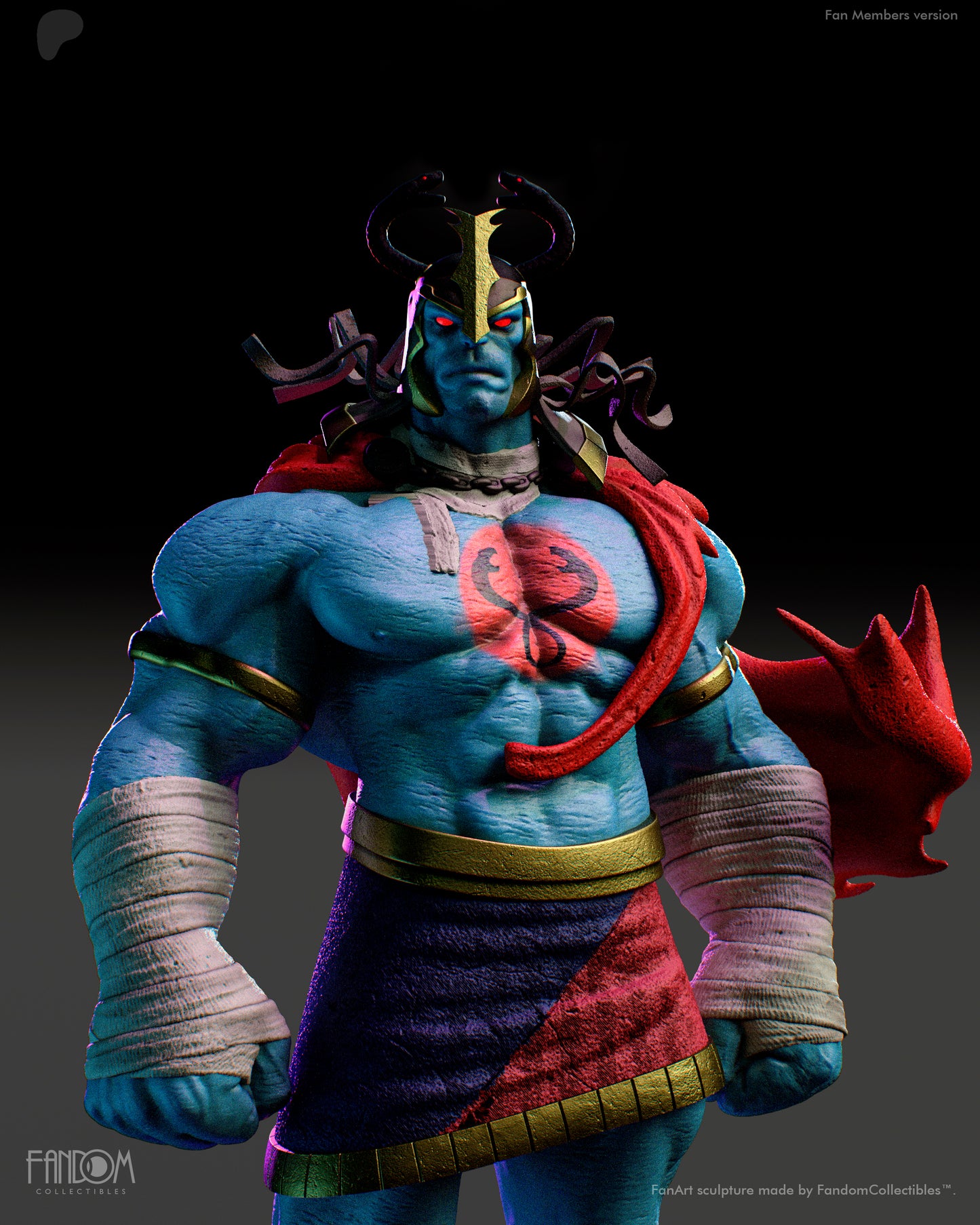 Mumm-Ra Statue 3D-Printed Kit