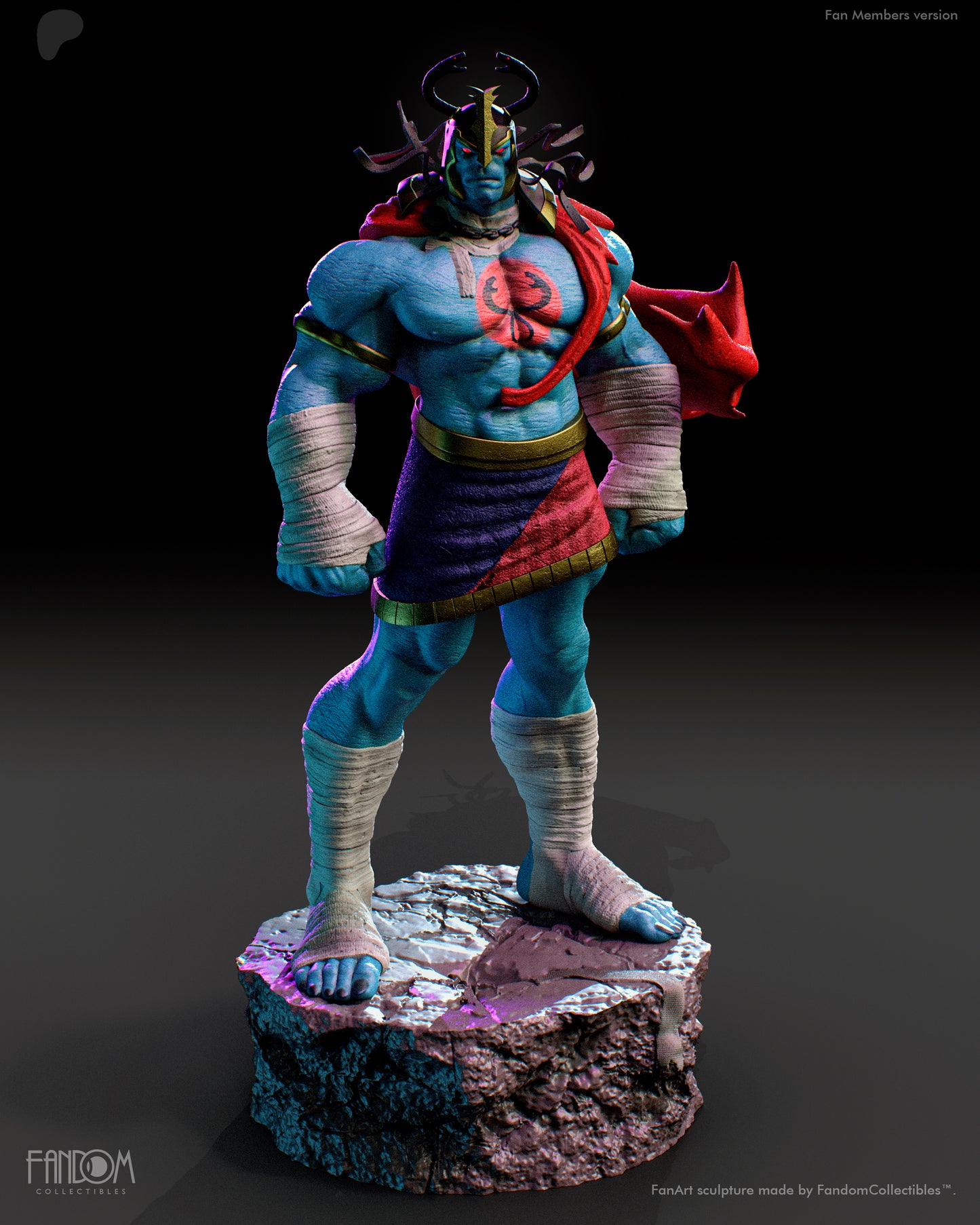 Mumm-Ra Statue 3D-Printed Kit