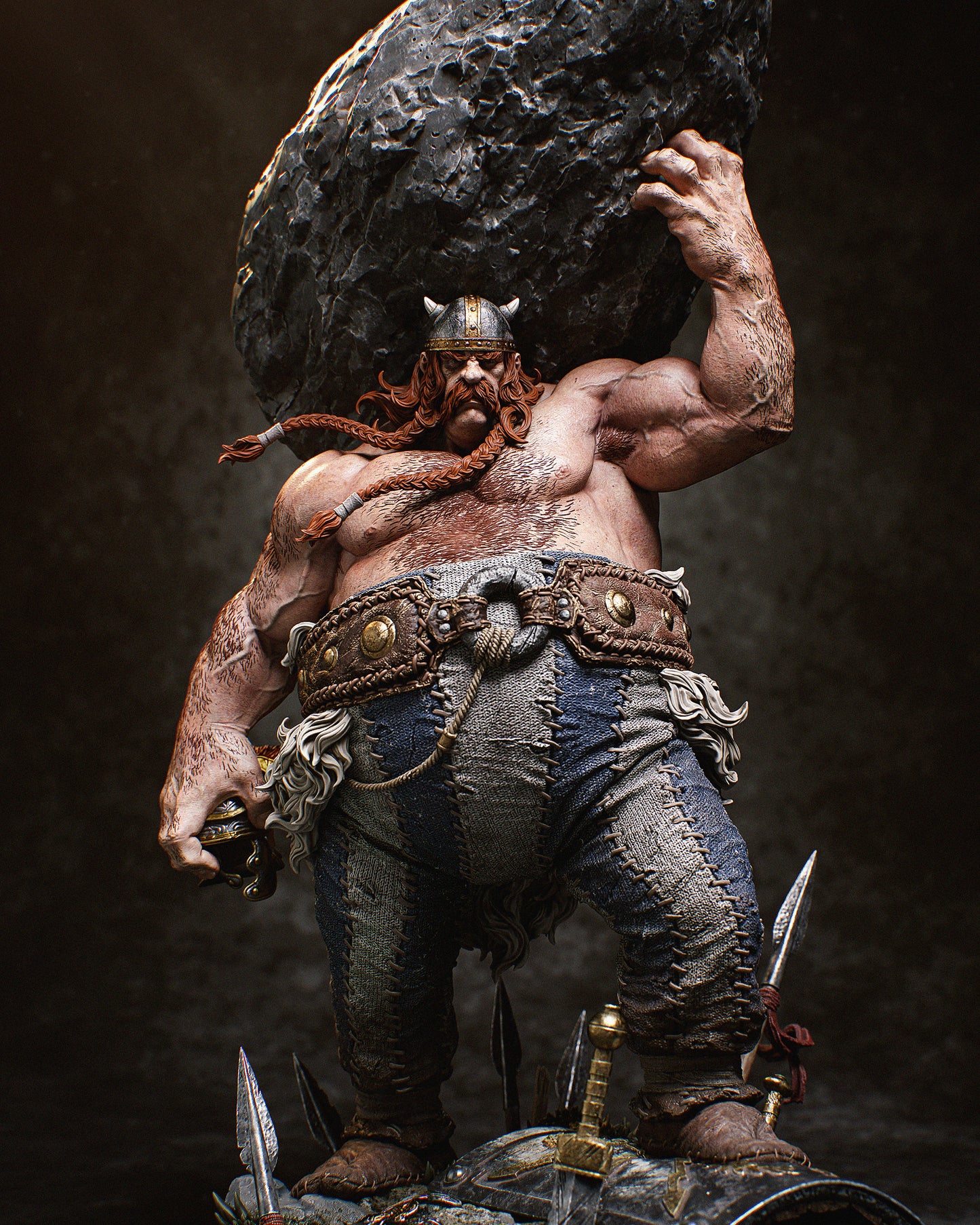 Obelix Statue