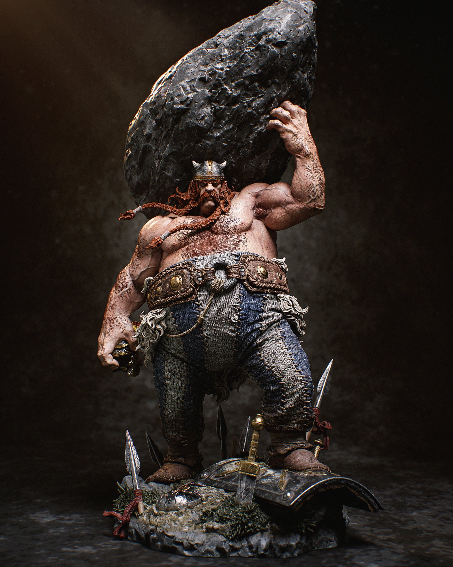 Obelix Statue