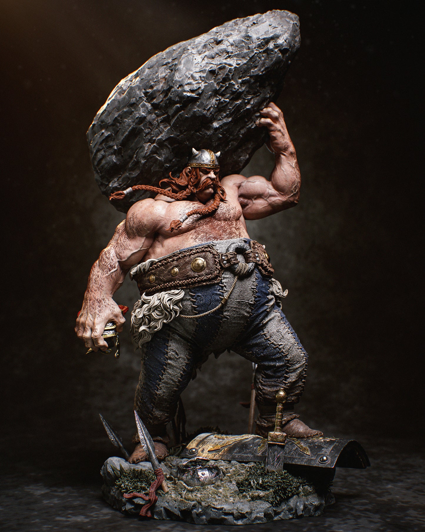 Obelix Statue