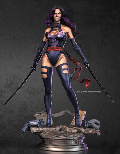 Psylocke Statue
