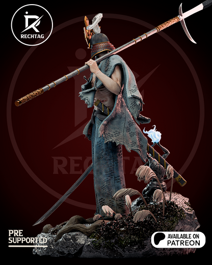 Isshin Ashina Statue 3D-Printed Kit