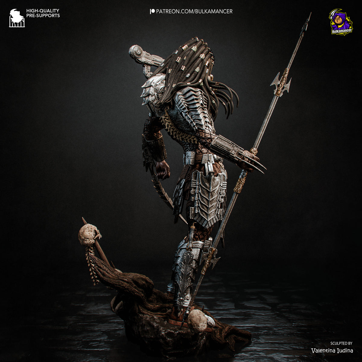 Predator Statue 3D-Printed Kit