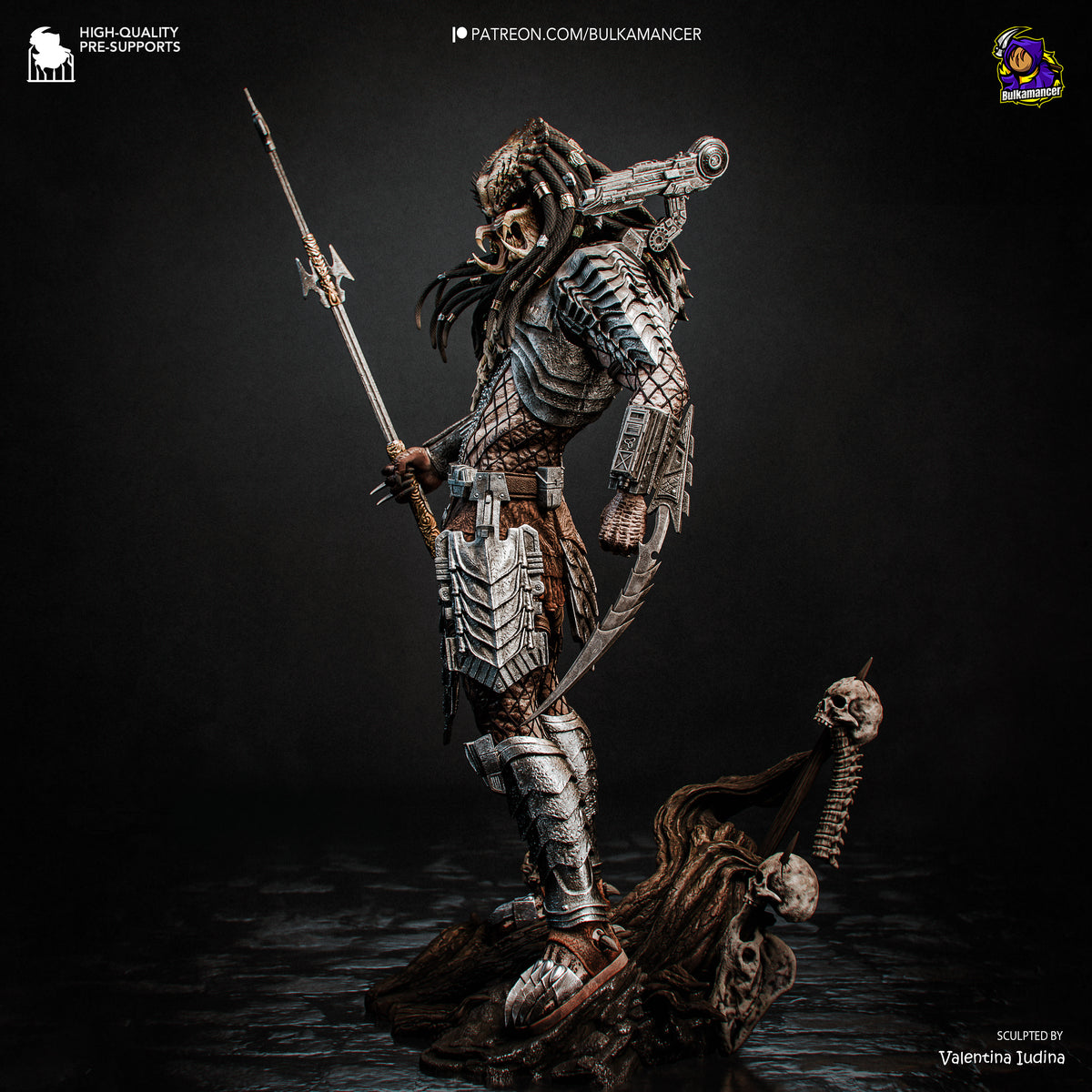 Predator Statue 3D-Printed Kit