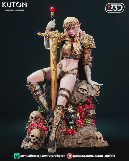Kaelonor Statue 3D-Printed Kit
