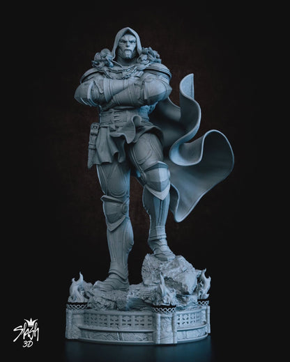 Dr. Doom Statue 3D-Printed Kit