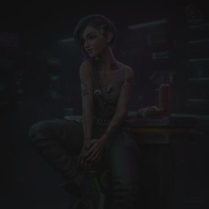 Judy (Cyberpunk 2077) Statue